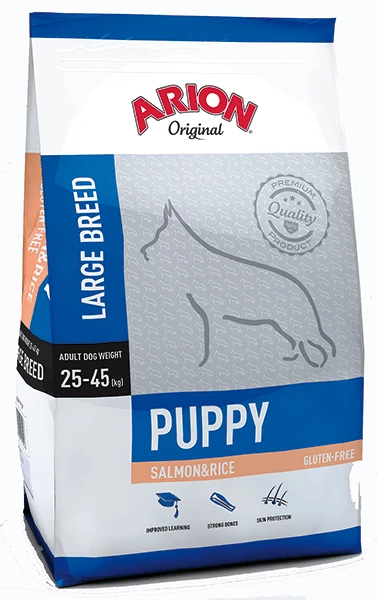 ARION ORIGINAL Puppy Large Salmon&Rice 12kg