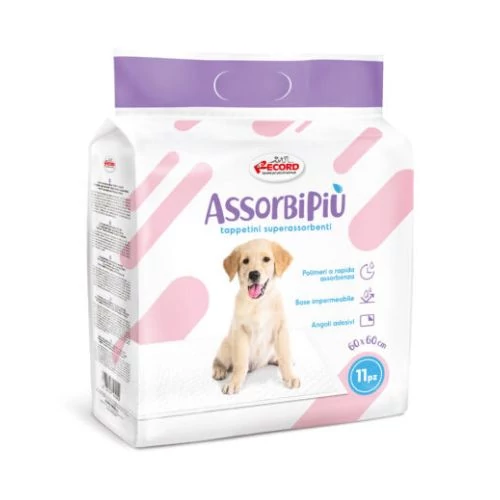 AssorbiPiu Helyhez szoktató - kutyapelenka 60x60cm (11db)