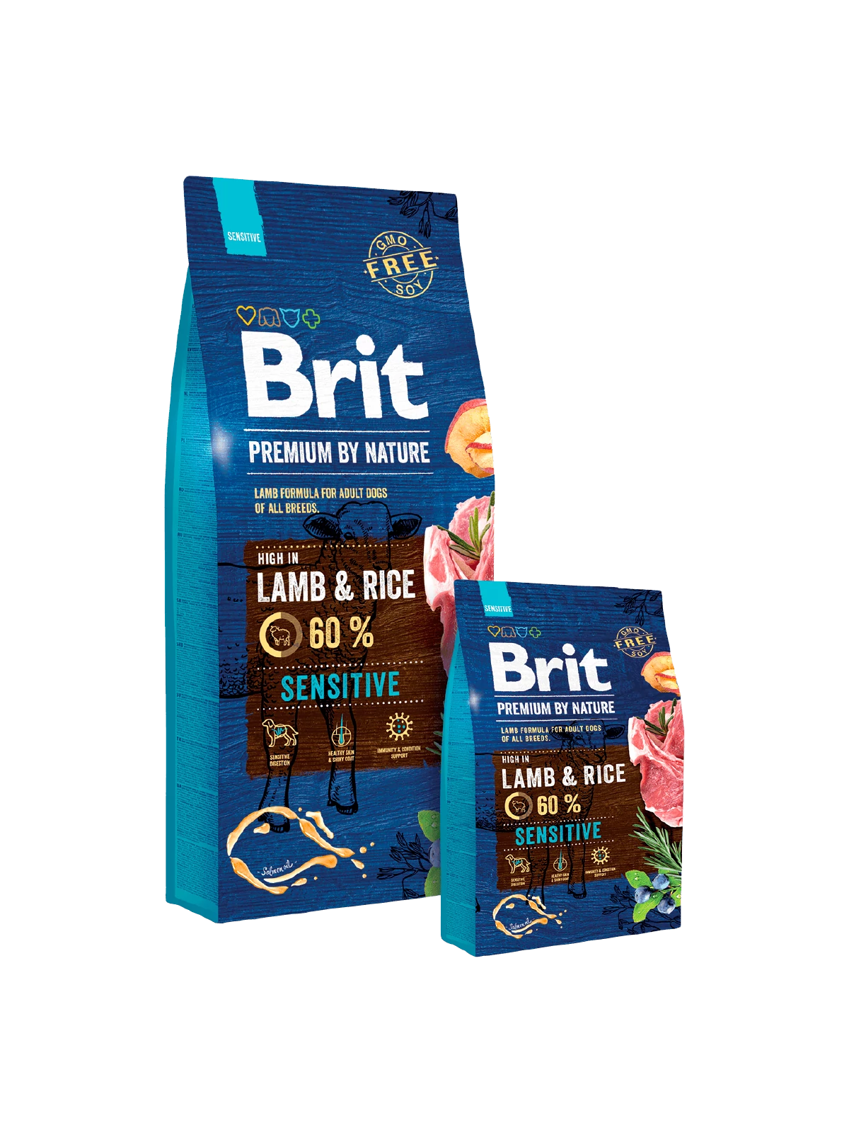 Brit Premium by Nature Sensitive Lamb Rice 2x15 kg