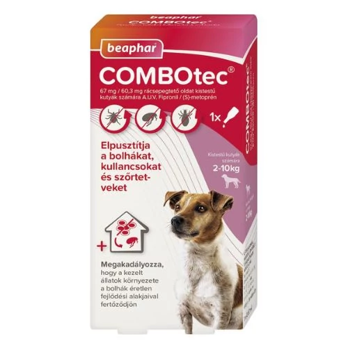 Beaphar Combotec Dog S 1x bolha- és kullancsirtó spot-on kutyáknak (2-10kg)