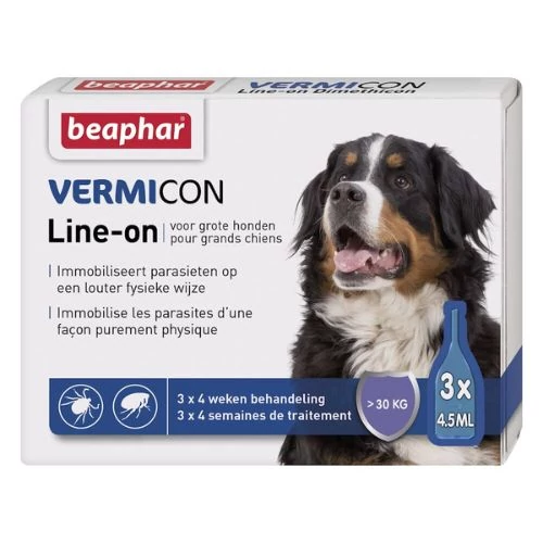 Beaphar Vermicon Line On Spot On kutyáknak (30kg felett) 3x4,5ml