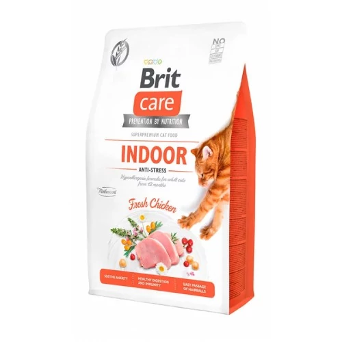 Brit Care Cat Grain-Free Indoor Anti-stress 0,4kg