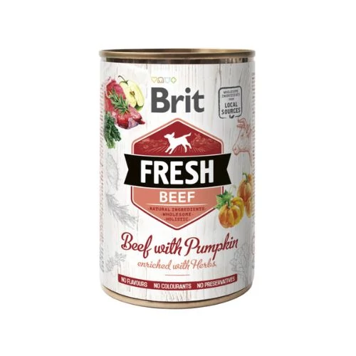 Brit Fresh Marha Sütőtökkel konzerv 400g