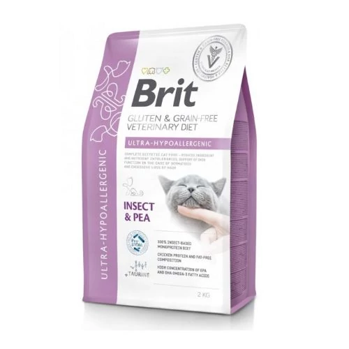 Brit Veterinary Diets Cat GF Ultra-hypoallergenic 2kg