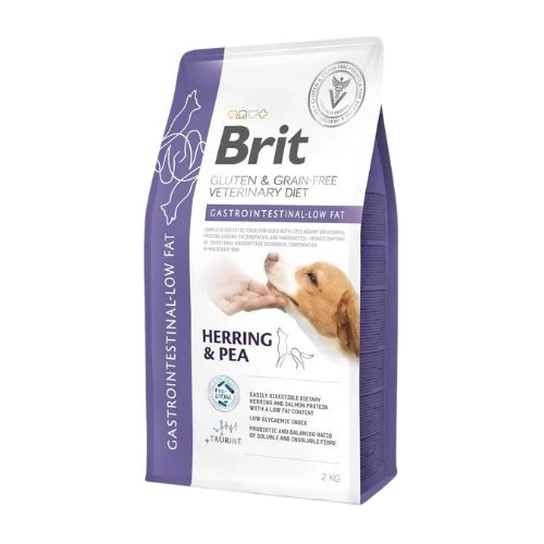 Brit Veterinary Diets Dog GF Gastrointestinal-Low Fat 2kg