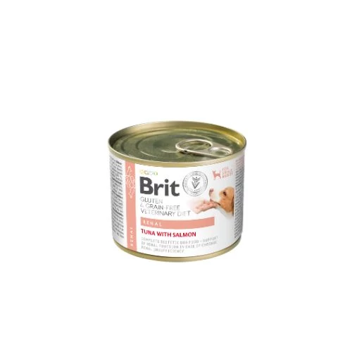 Brit Veterinary Diets Dog GF Renal konzerv 200g