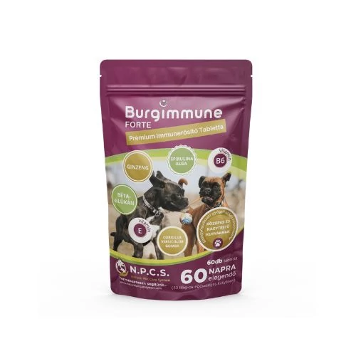 Burgimmune FORTE Prémium Immunerősítő Tabletta 60db