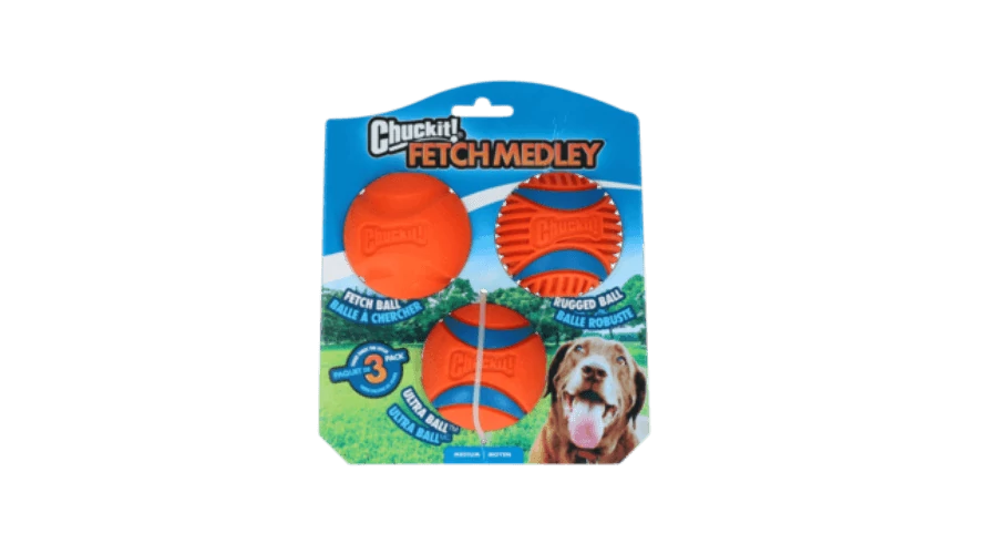 Chuckit Fetch Medley 3 Labda Szett M