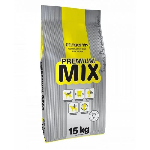 Delikan Premium Mix kutyatáp 15kg