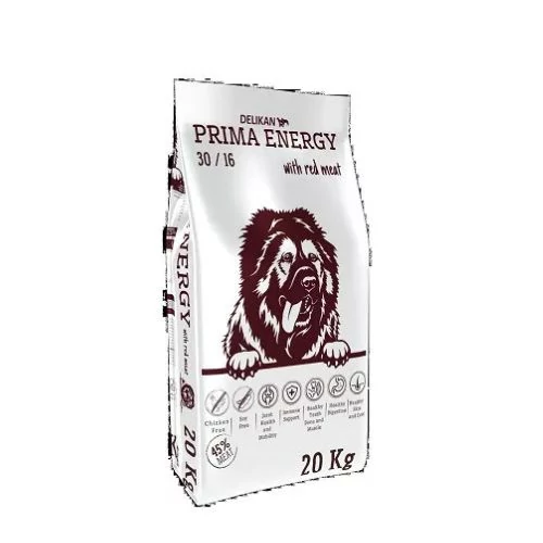 Delikan Prima Energy Red Meat kutyatáp 20kg