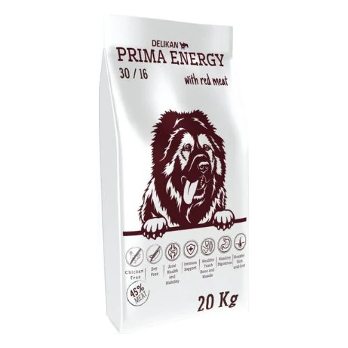 Delikan Prima Energy Red Meat kutyatáp 20kg