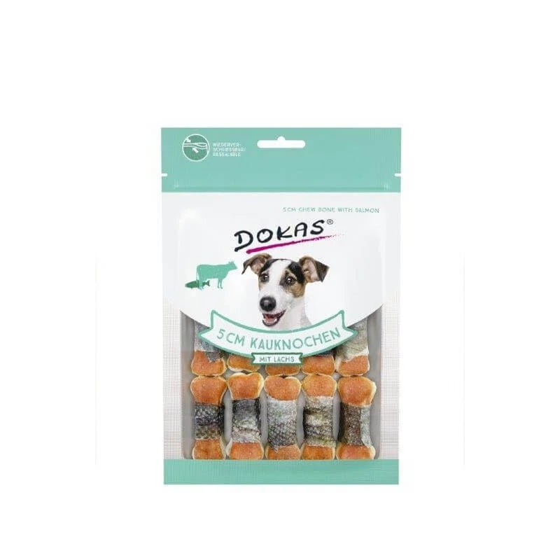 Dokas lazacos rágócsont 5 cm