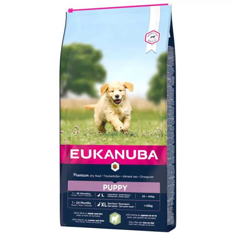 Eukanuba Puppy Large Lamb&Rice kutyatáp 2,5kg