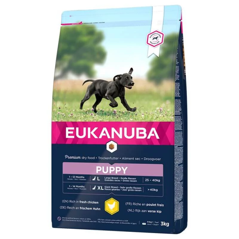 Eukanuba Puppy Large 3kg kutyatáp