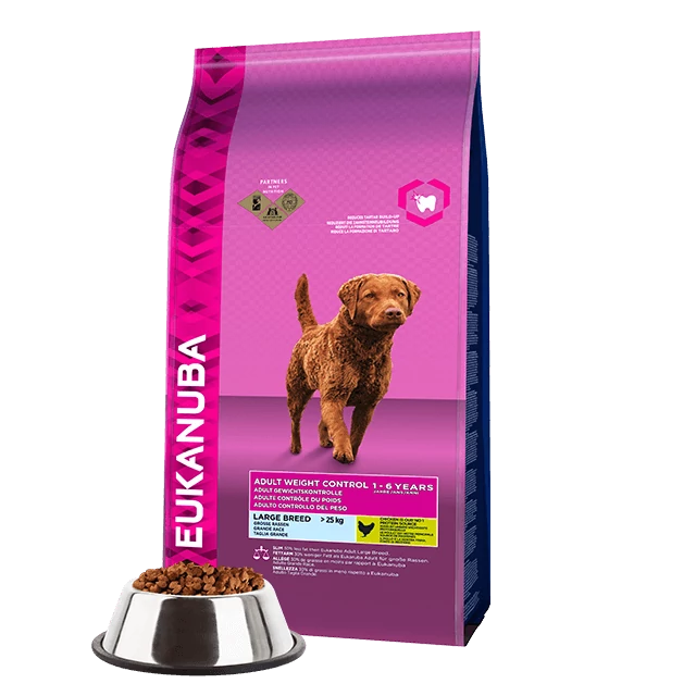 Eukanuba Adult Weight Control Large 15kg kutyatáp