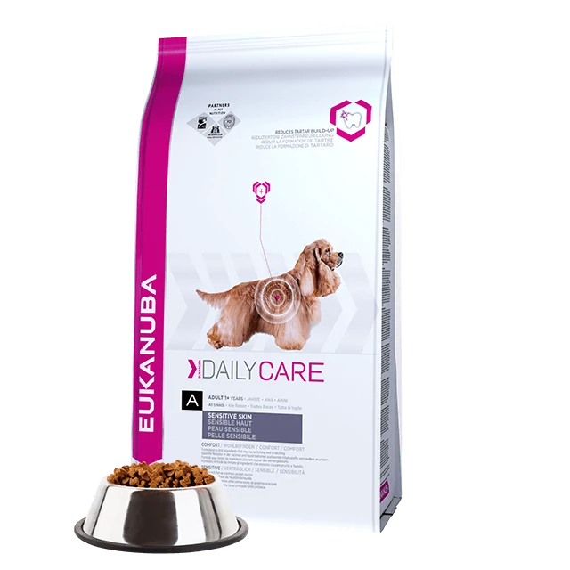 Eukanuba Daily Care Sensitive Skin 12kg kutyatáp