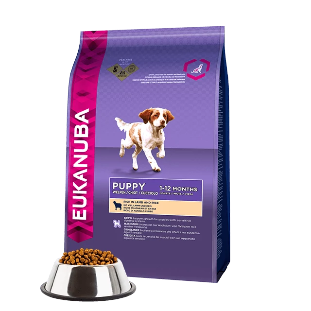 Eukanuba Puppy Lamb & Rice 18kg kutyatáp