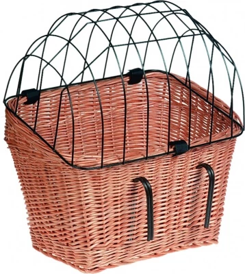 Flamingo Kosár Biciklikormányra Barna 12 kg-ig