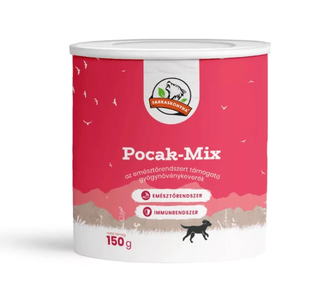 Farkaskonyha Pocak-Mix az egészséges emésztés támogatója kutyáknak 150g