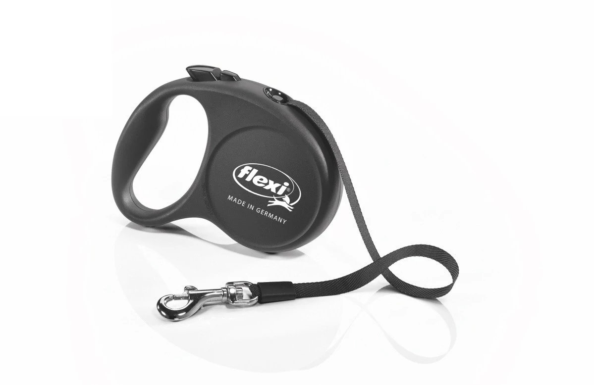 Flexi Fun S 5m szalag fekete 15kgig