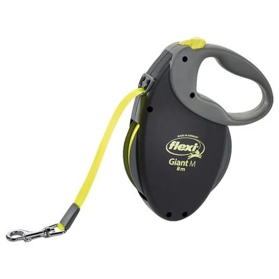 Flexi Giant M Fekete-Neonsárga Szalagos 8m 25kg