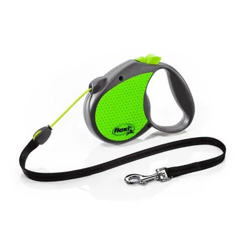 Flexi neon Xs zsinór 5m 12kg-ig Zöld