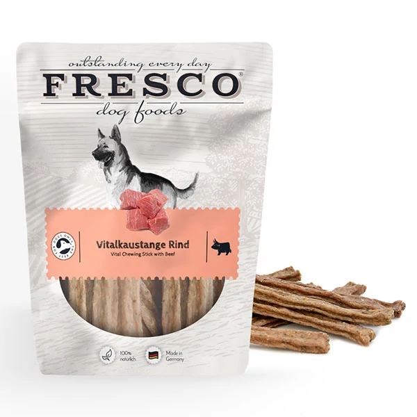 Fresco Hipoallergén fogtisztító rúd Marha 17db