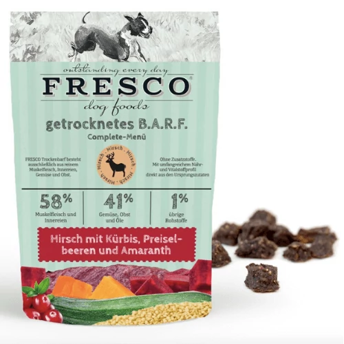 Fresco BARF Komplett Menü - Szarvas 1kg
