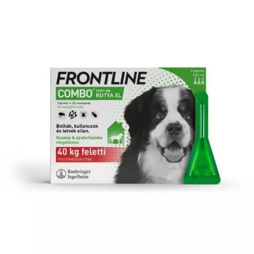 Frontline combo kutya XL /40 kg felett/ 3x