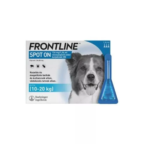 Frontline spot on kutya M /10-20 kg/ 3x