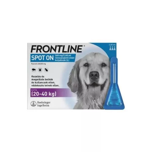 Frontline spot on kutya L /20-40 kg/ 3x