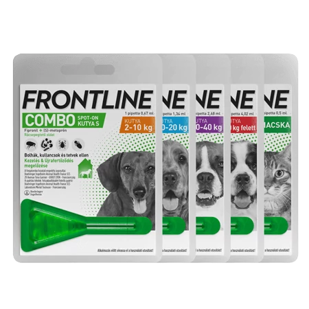 Frontline combo kutya S /2-10 kg/ 1x