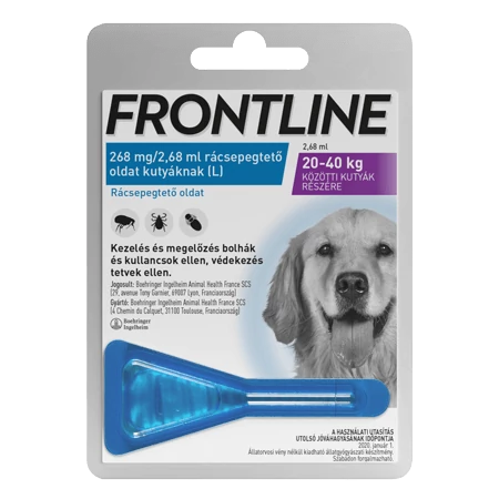 Frontline spot on kutya L /20-40 kg/ 1x