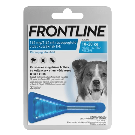 Frontline spot on kutya M /10-20 kg/ 1x