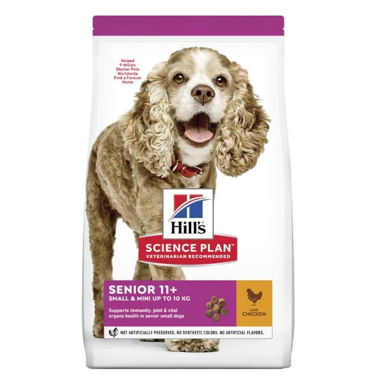 Hill's Science Plan Canine Senior Small&Mini Chicken 1,5kg