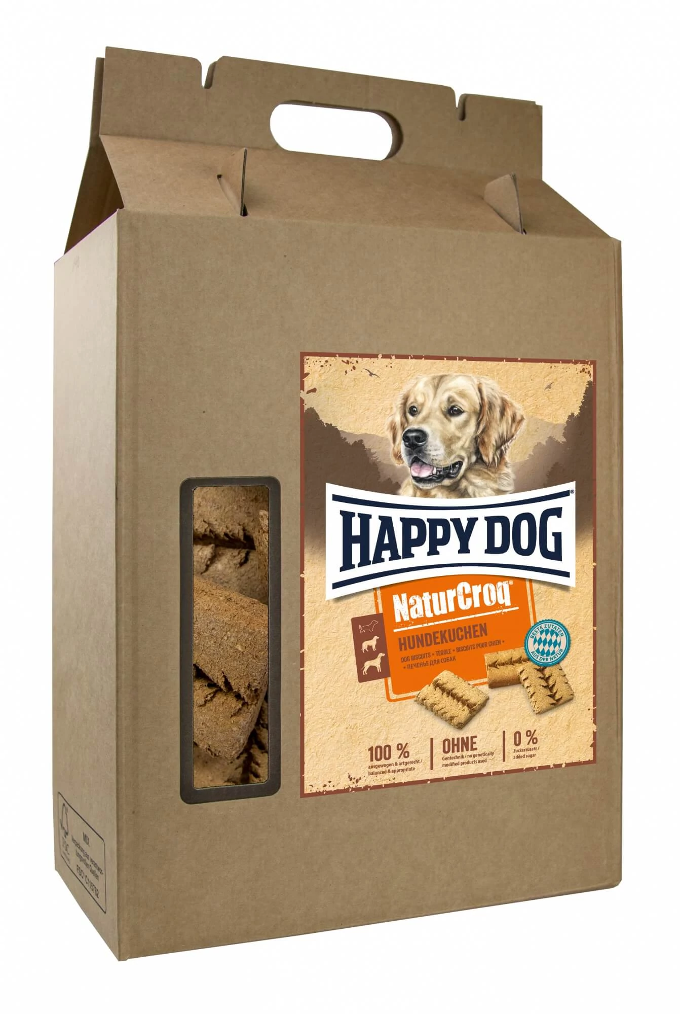 Happy Dog Keksz Natur-Croq Hundekuchen 5kg