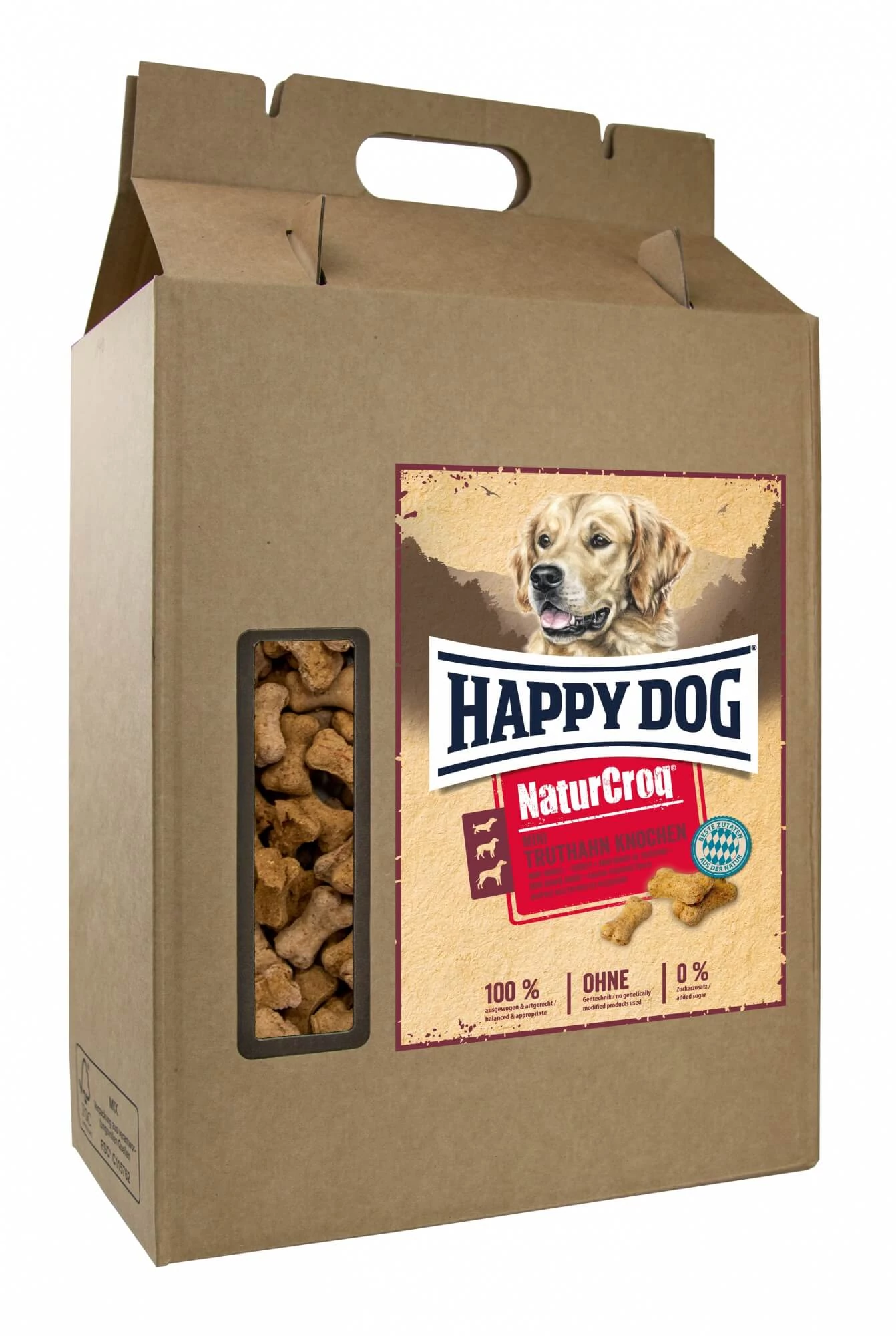 Happy Dog Keksz Natur-Croq Mini Pulyka 5kg
