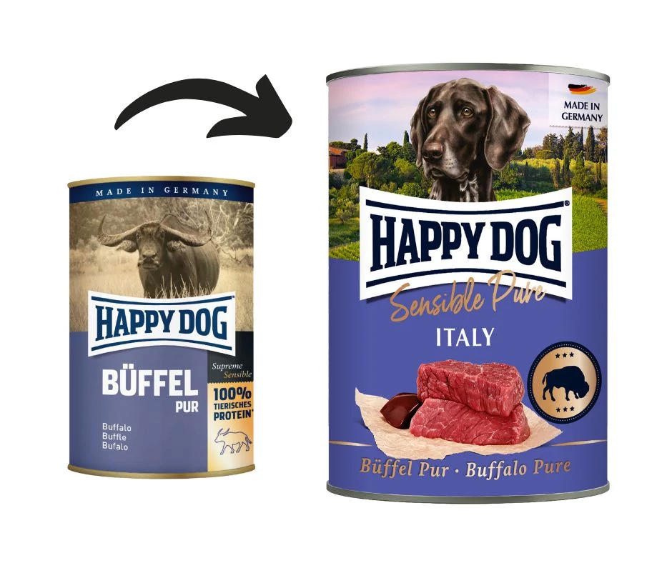 Happy Dog Italy Pur (Bivaly) 800 gr