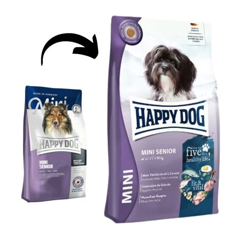 Happy Dog Fit & Vital Mini Senior 4 kg kutyatáp