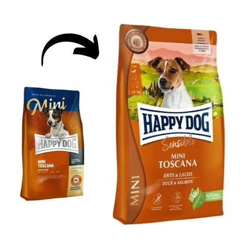 Happy Dog Supreme Mini Toscana 4 kg kutyatáp