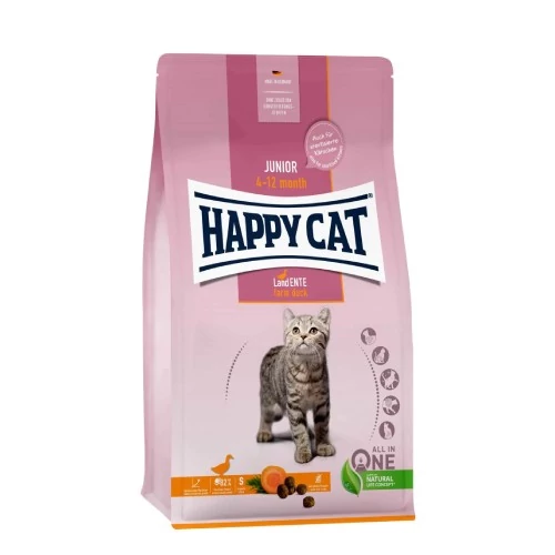 Happy Cat Junior Grainfree Kacsa 0,3kg