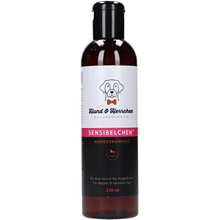 Hund und Herrchen - Mimóza bio kutyasampon kölyökkutyáknak, érzékeny és problémás bőrre 250 ml