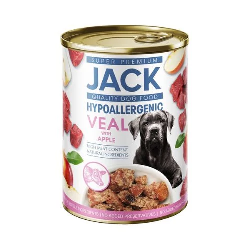 Jack hipoallergén pástétom 400g borjúhús almával