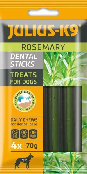 Julius K-9 Dental Sticks rozmaringgal 70 g