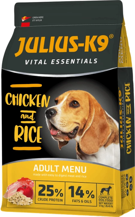 JULIUS-K9 Vital Essentials Adult Poultry&Rice 12kg