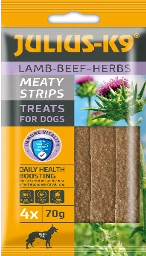 Julius K-9 Meaty Snacks gyógynövényekkel 70g