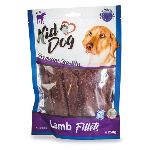 KidDog Bárányhús Szeletek Jutalomfalat 250g