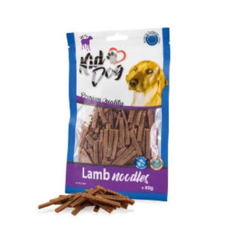 KidDog Lamb Needles Bárányhúsos Jutalomfalat Kutyáknak 80g