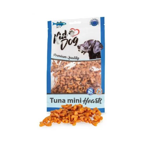 KidDog Mini Tuna Hearts Jutalomfalat 70g