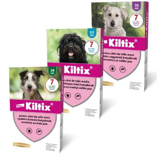 Kiltix kullancs- és bolhanyakörv S ( 38 cm )